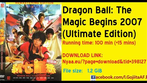 Desde crio me encanta dragon ball, he visto la serie completa como 4 o 5 veces. Dragon Ball The Magic Begins Ultimate Edition 2007 ...