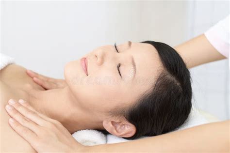 Woman Getting A Body Massage Stock Image Image Of Aroma Happiness 111638355