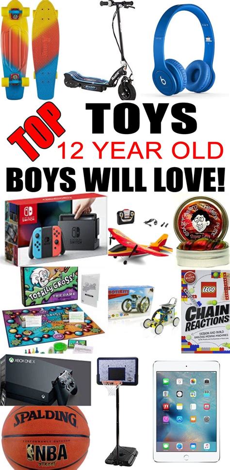 Best Toys For 12 Year Old Boys  Kid Bam  12 year old boy, Birthday
