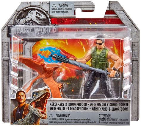 Jurassic World Fallen Kingdom Mercenary Dimorphodon 375 Action Figure Mattel Toywiz