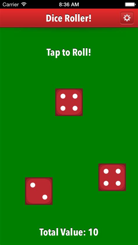 Dice Roller App Free Application For Ios