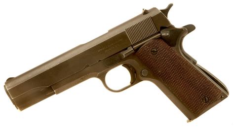 Deactivated Wwii D Day Era Us Colt 1911a1 Allied Deactivated Guns