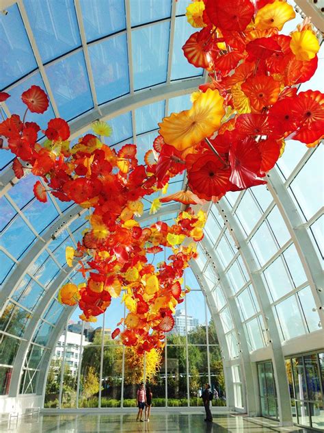 Chihuly Garden And Glass Seattle Chihuly Glass Photography Indoor Waterfall
