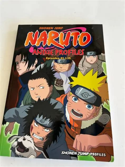 Naruto Anime Profiles Episodes 81 135 Shonen Jump Book 2000 Picclick