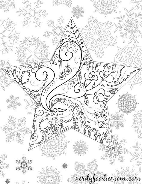 Star coloring pages to print. 10 Holiday Coloring Pages and Books in 2020 | Star ...