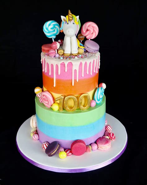 Baking Maniac: Unicorn Rainbow Cake