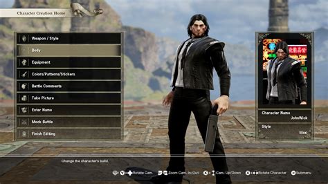 Sorry for the delay, but im back!this time a tribute of the greatest killing machine in the 20th century. Baba Yaga, John Wick : SoulCaliburCreations