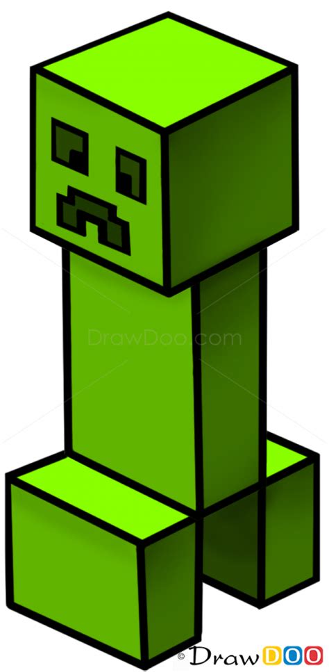 Minecraft Mutant Creeper Coloring Pages At Getdrawings Free Download