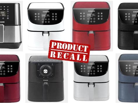 Two Million Air Fryers Recalled Due To Fire And Burn Hazards Burn