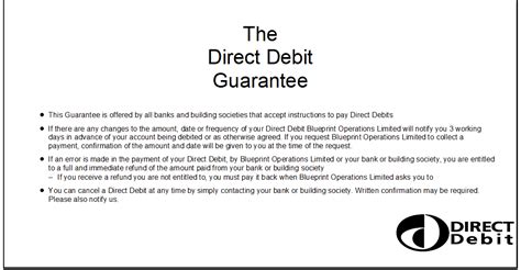 Directdebitsuccess Blueprint Operations