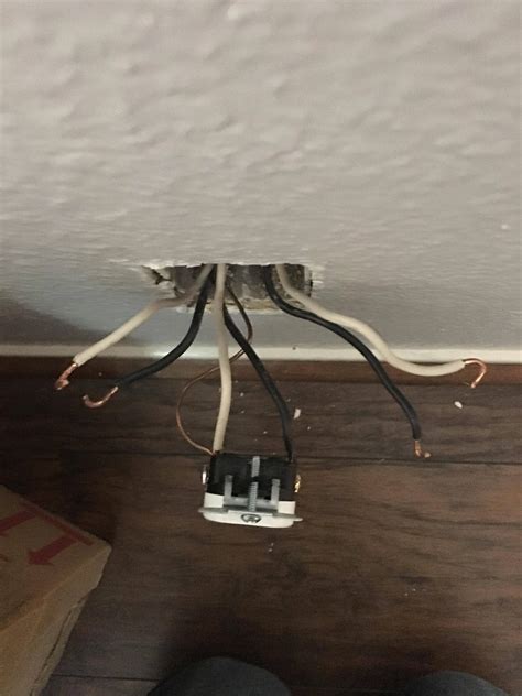 Electrical 3 Sets Of Wires In Outlet Box Lights Wont Turn Off