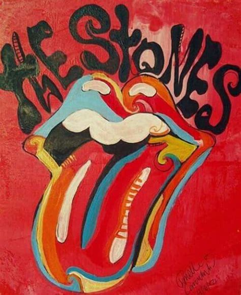 The Rolling Stones Rolling Stones Logo Rock Posters Pop Art