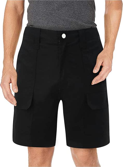 Mayw Windbreaker Pants Multi Pockets Tactical Shorts For Men Quick Dry
