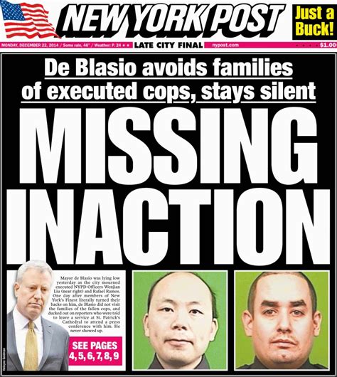 Tony Phyrillas On Politics Todays Front Page Of New York Post