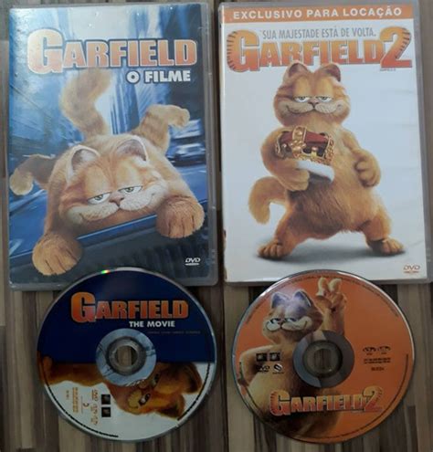 Dvd Garfield O Filme E Garfield Originais R Em Mercado Livre