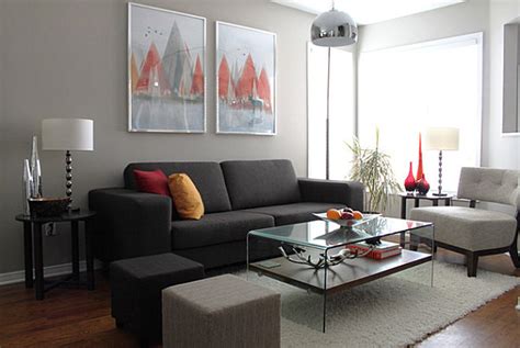 A Modern Gray Living Room Decoist