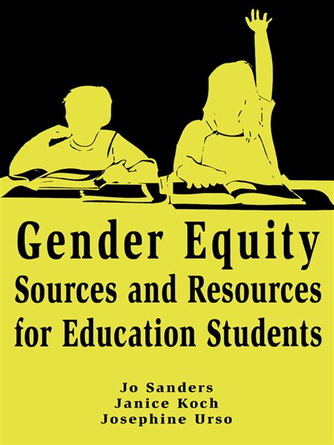Gender Equity Sources And Resources For Education Students Taylor