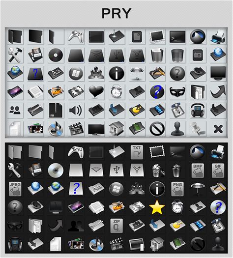 Pry Icon Pack Installer For Windows 7 By Ultimatedesktops