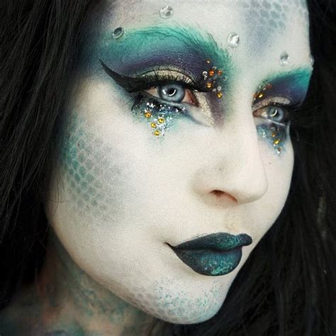 20 unique mermaid makeup looks for halloween mermaid makeup halloween mermaid