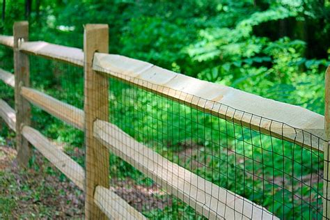 There are two different forms, which have a dramatically different appearance. Split Rail with Wire Fence - Rustic - Landscape - DC Metro ...