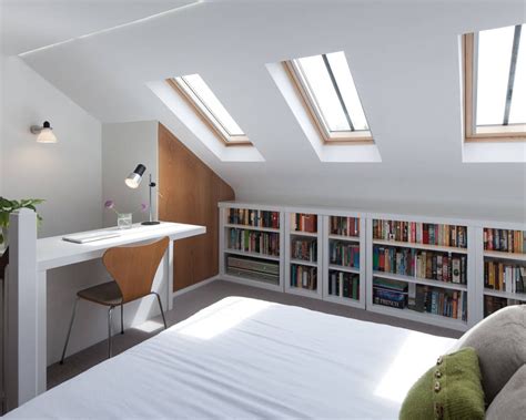 Small attic illustrations & vectors. An Unassuming House in British Suburbia | Attic bedroom ...