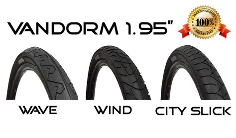 26 X 195 Vandorm Slick Tyres Mountain Bike Mtb Fast Rolling Tyre