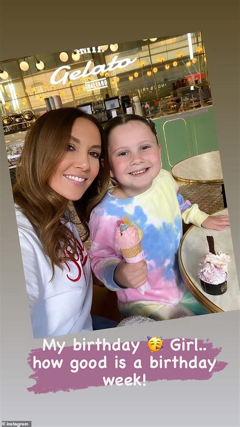 Wag Kyly Clarke Takes Her Daughter Kelsey Lee Out For Ice Cream To Celebrate Her Sixth Birthday