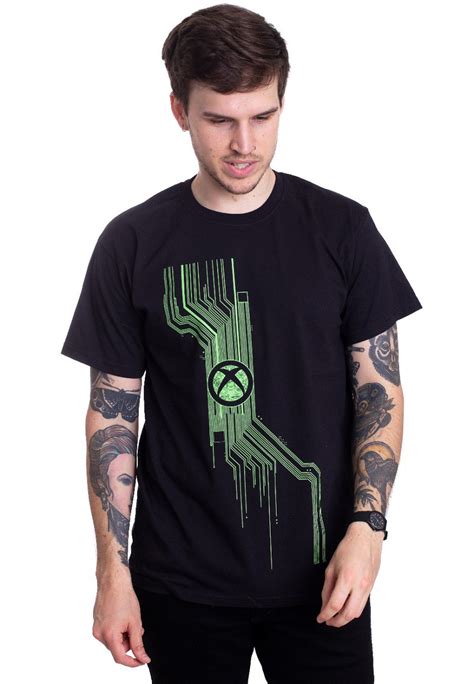 Xbox Circuit Board Logo T Shirt Impericon Us