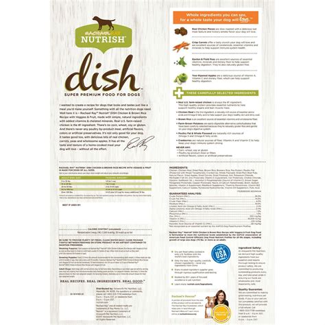 Jul 01, 2021 · about rachael ray nutrish. Rachael Ray Nutrish Dish Dog Food - Natural, ... | BaxterBoo