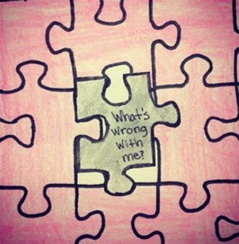 My Broken Puzzle Piece Puzzle Pieces Meaningful Quotes
