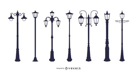 Street Lamp Vector And Graphics To Download