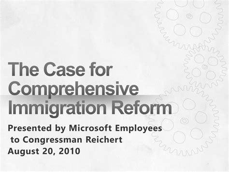 ppt the case for comprehensive immigration reform powerpoint presentation id 3325774
