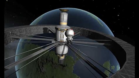 Rotating Wheel Space Station Ksp Youtube