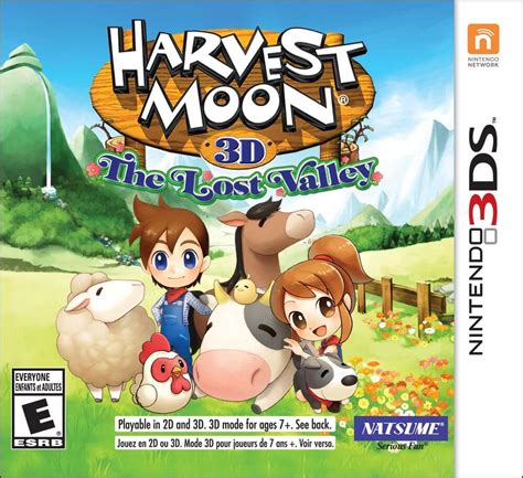 Harvest Moon 3d The Lost Valley Nintendo 3ds Rom And Cia Download
