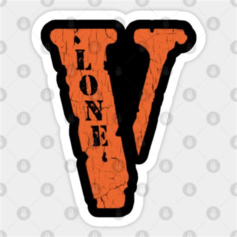 Vlone Grunge Vlone Sticker Teepublic