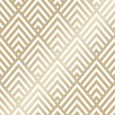 Henderson Interiors Shard Glitter Geometric White Gold From I Love