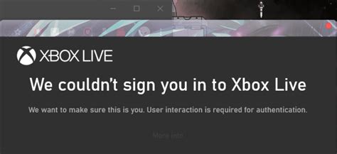 Xbox Live Identity Provider Not Working Fix