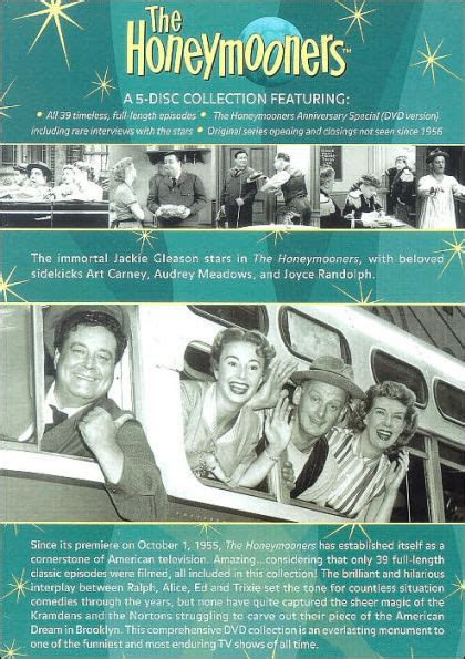The Honeymooners Classic 39 Episodes 5 Discs By Jackie Gleason