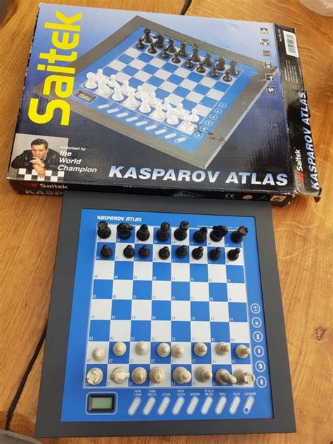 1 Saitek Kasparov Atlas Schaakcomputer 32 Nella Catawiki