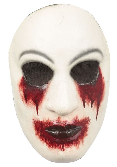 Creepy Man Behind The Wall Mask For Adults