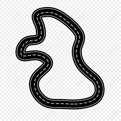 Flat Track Clip Artcurved Trackrace Track Clip Artrace Track Png