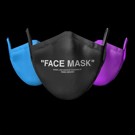 Download Face Mask Mockup