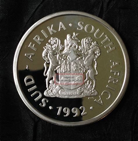 South Africa 2 Rand Silver Proof 1992 Coin Minting