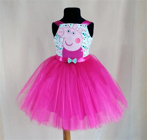 Soft Pink Peppa Pig Birthday Dress Peppa Pig Tutu Dress
