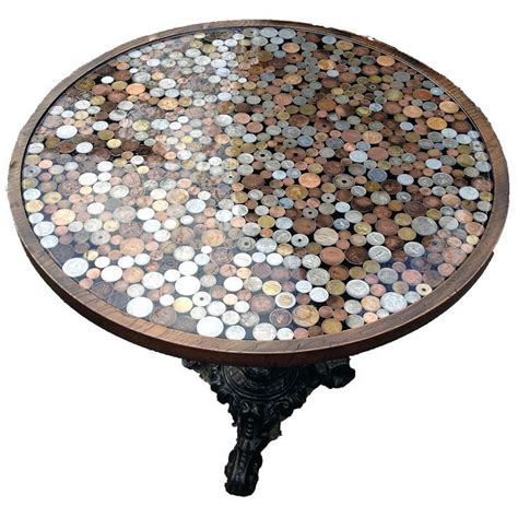 Image Result For World Coin Epoxy Resin Coin Table Top Penny Table