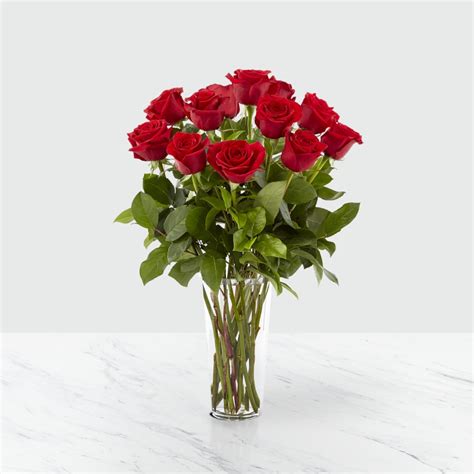The Ftd Long Stem Red Rose Bouquet