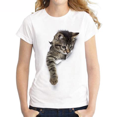 Cat Lover T Shirt White T Shirt Cat Funny Cat T Shirt Sweet Etsy