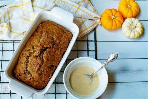 It's a dish that most i look forward to eating all year! Pumpkin Cranberry Bread with Orange Glaze | One Hot Oven ...