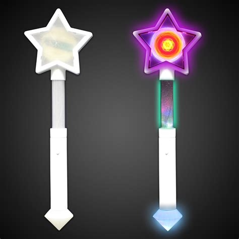 Prism Star Led Wand With Strobe Light Up Novelties