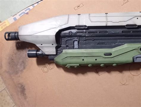 3d Printable Halo 5 Guardians Assault Rifle By Emil Slavkovski
